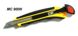 Profi Cutter - Messer MC 900N mit automatischer Nachladung, Reservemagazin,für 9mm Abbrechklingen,    Montagemesser, Werkstattmesser, Abbrechmesser,